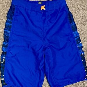 Boys Blue Athletic Swim Shorts
